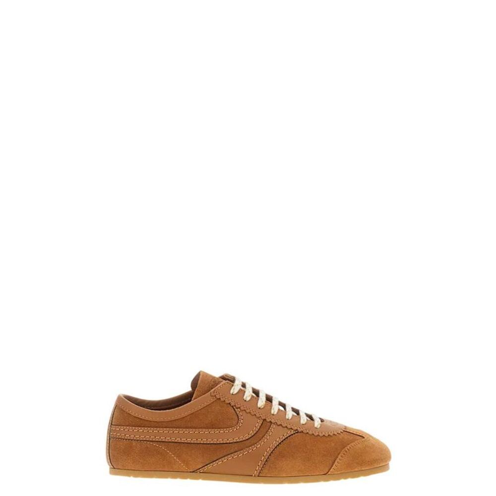 Dries Van Noten Women Suede Sneakers